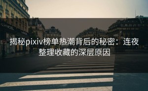 揭秘pixiv榜单热潮背后的秘密：连夜整理收藏的深层原因